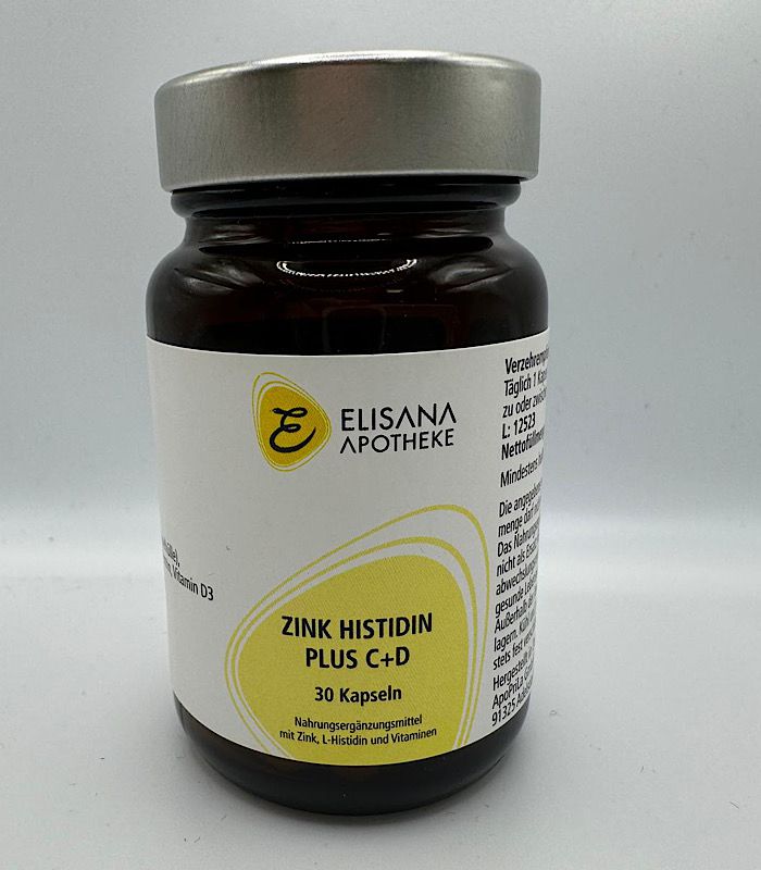 ELISANA Zink Histidin Plus C + D